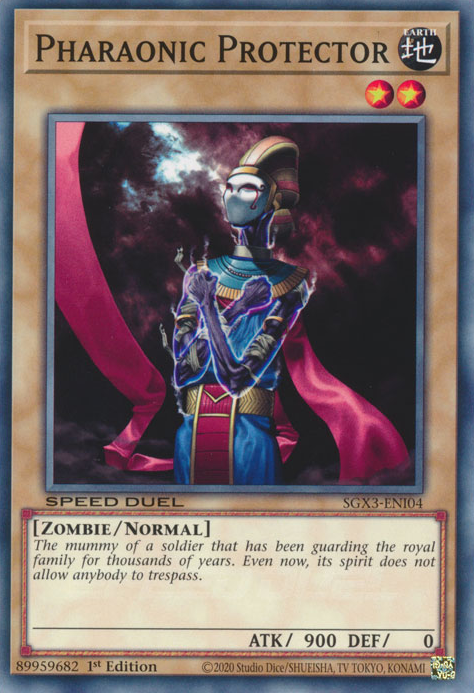 Pharaonic Protector, Speed Duel GX: Duelists of Shadows · SGX3-ENI04