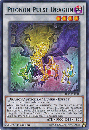Phonon Pulse Dragon, 2015 Mega-Tin Mega Pack · MP15-EN031