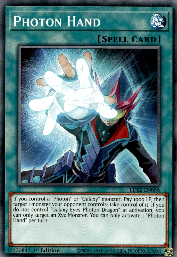 Photon Hand, Legendary Duelists: Season 2 · LDS2-EN056