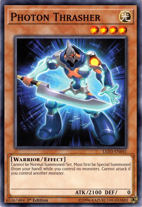 Photon Thrasher, Legendary Duelists: White Dragon Abyss · LED3-EN041