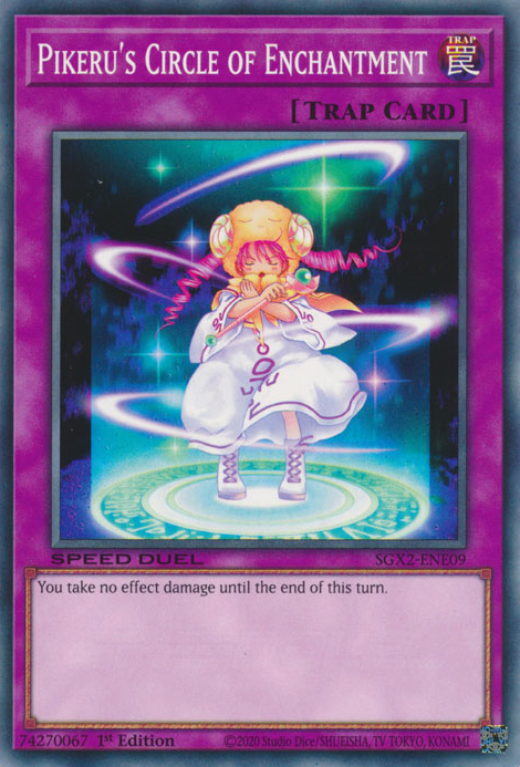 Pikeru's Circle of Enchantment, Speed Duel GX: Midterm Paradox · SGX2-ENE09