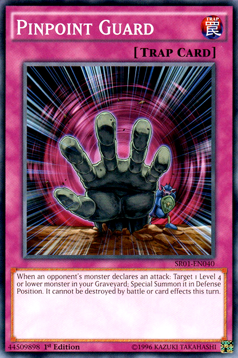 Pinpoint Guard, Emperor of Darkness Structure Deck · SR01-EN040