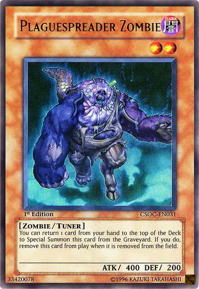 Plaguespreader Zombie, Crossroads of Chaos Sneak Peek Participation Card · CSOC-EN031