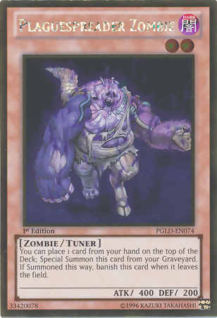 Plaguespreader Zombie, Premium Gold · PGLD-EN074