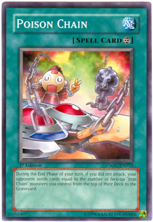Poison Chain, Crossroads of Chaos Sneak Peek Participation Card · CSOC-EN053