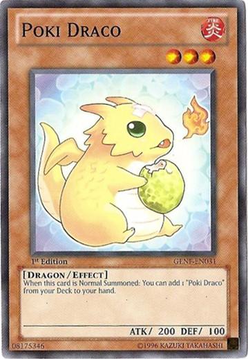 Poki Draco, Generation Force Sneak Peek Participation Card · GENF-EN031