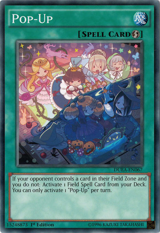 Pop-Up, Duelist Alliance Sneak Peek Participation Card · DUEA-EN067