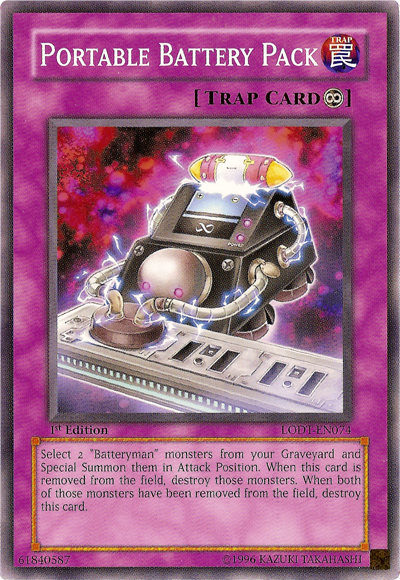 Portable Battery Pack, Light of Destruction Sneak Peek Participation Card · LODT-EN074