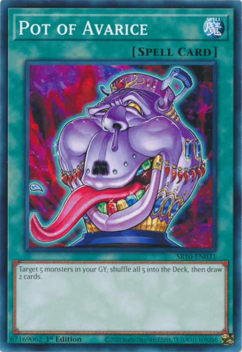 Pot of Avarice, Structure Deck: Mechanized Madness · SR10-EN031