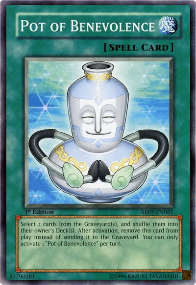 Pot of Benevolence, Absolute Powerforce Sneak Peek Participation Card · ABPF-EN061