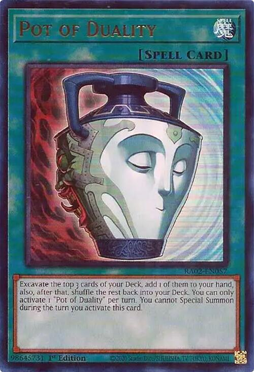Pot of Duality, 25th Anniversary Rarity Collection II · RA02-EN057