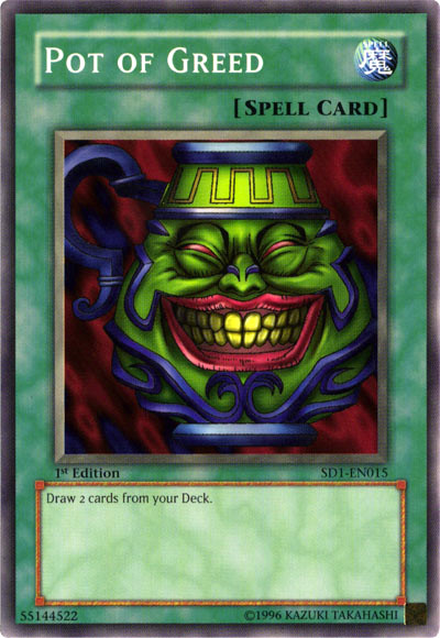Pot of Greed, Structure Deck: Deluxe Edition · SD1-EN015