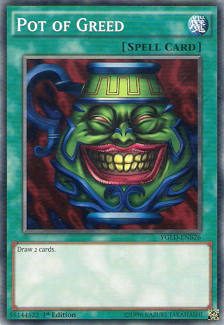 Pot of Greed, Yugi's Legendary Decks · YGLD-ENB26