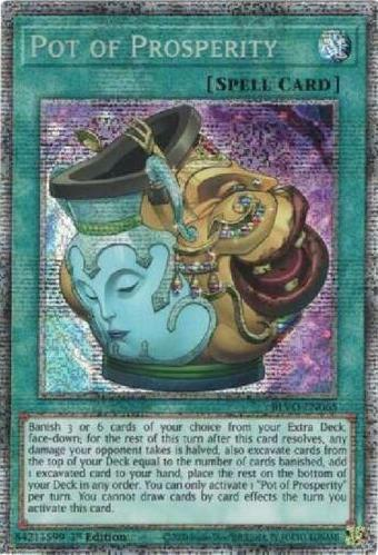 Pot of Prosperity, Blazing Vortex Premiere! promotional card · BLVO-EN065