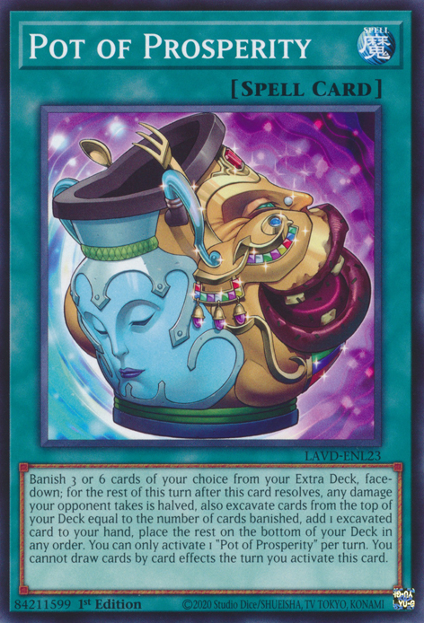 Pot of Prosperity, Legendary Arc-V Decks · LAVD-ENL23