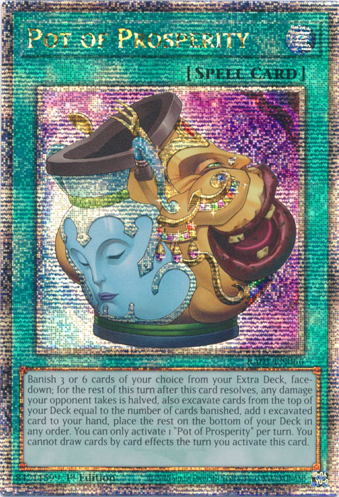 Pot of Prosperity, 25th Anniversary Rarity Collection · RA01-EN066