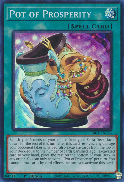 Pot of Prosperity, 25th Anniversary Rarity Collection · RA01-EN066