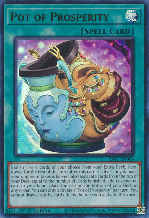 Pot of Prosperity, 25th Anniversary Rarity Collection · RA01-EN066