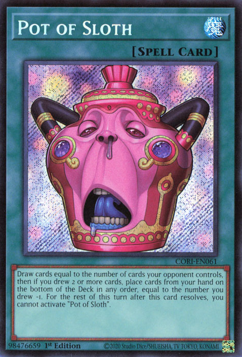 Pot of Sloth, Chaos Origins · CORI-EN061