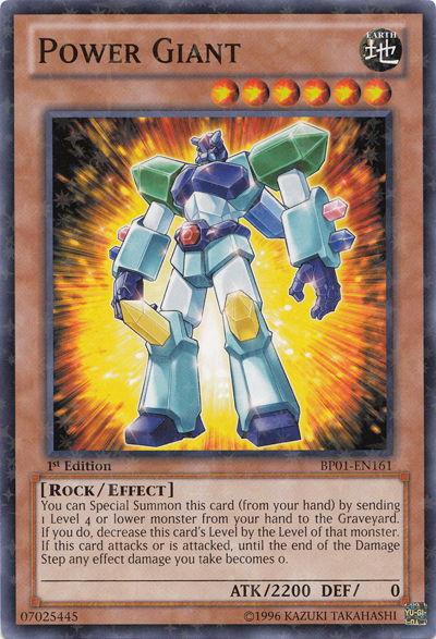 Power Giant, Battle Pack: Epic Dawn · BP01-EN161