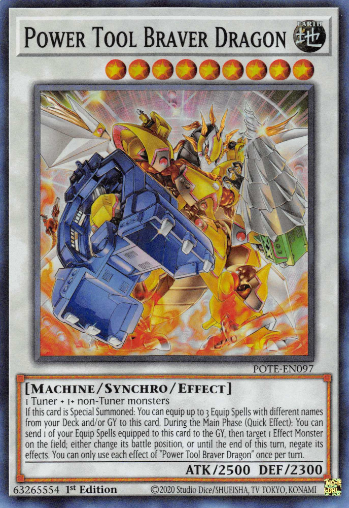 Power Tool Braver Dragon, Power of the Elements · POTE-EN097