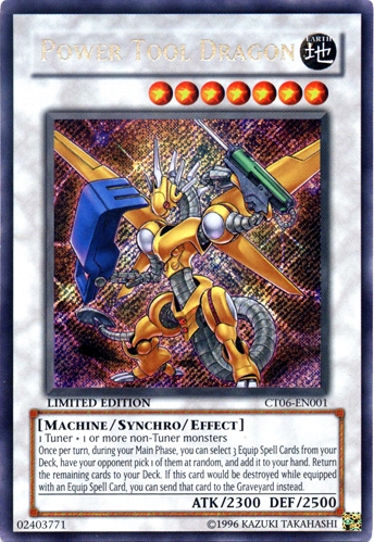 Power Tool Dragon, Collectible Tins 2009 Wave 1 · CT06-EN001