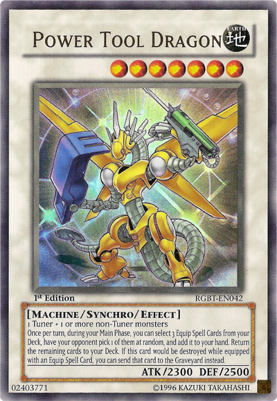 Power Tool Dragon, Duelist Pack Collection Tin 2009 · RGBT-EN042
