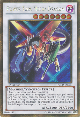 Power Tool Mecha Dragon, Premium Gold · PGLD-EN005