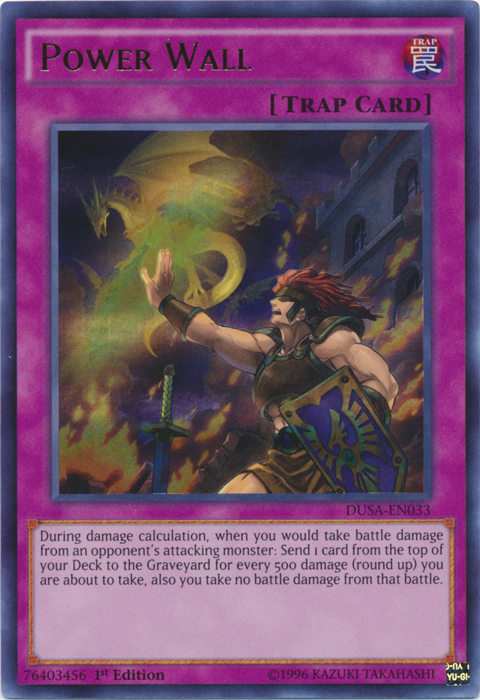 Power Wall, Duelist Saga · DUSA-EN033