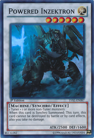 Powered Inzektron, Legacy of the Valiant Sneak Peek Participation Card · LVAL-EN087