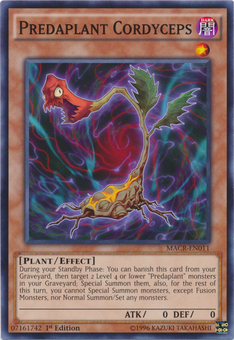 Predaplant Cordyceps, Maximum Crisis Sneak Peek Participation Card · MACR-EN011