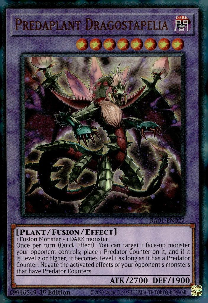 Predaplant Dragostapelia, 25th Anniversary Rarity Collection · RA01-EN027