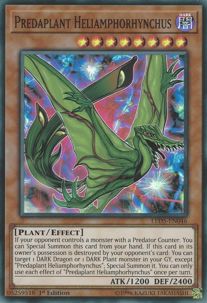 Predaplant Heliamphorhynchus, Legendary Duelists: Immortal Destiny · LED5-EN046