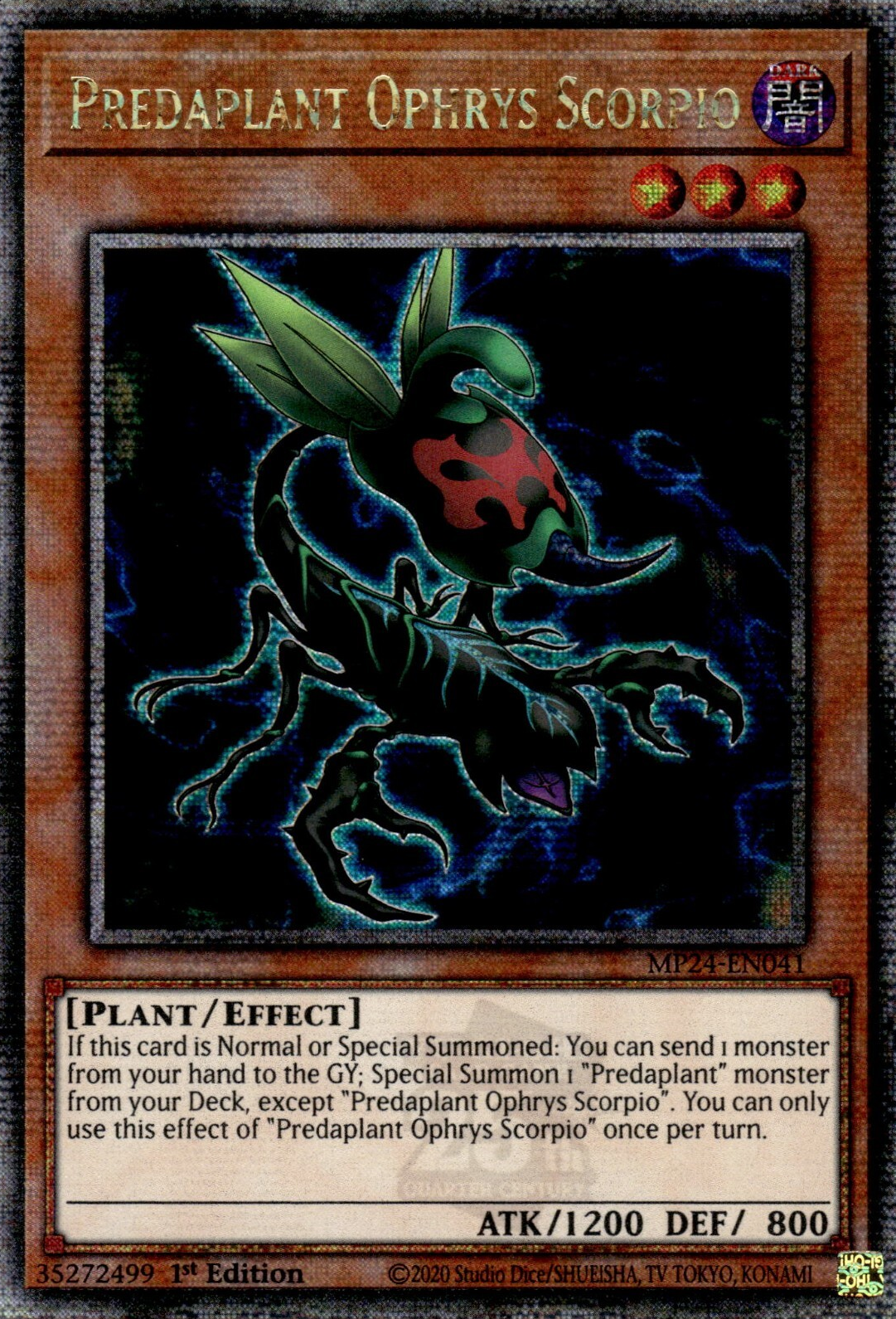 Predaplant Ophrys Scorpio, 25th Anniversary Tin: Dueling Mirrors · MP24-EN041