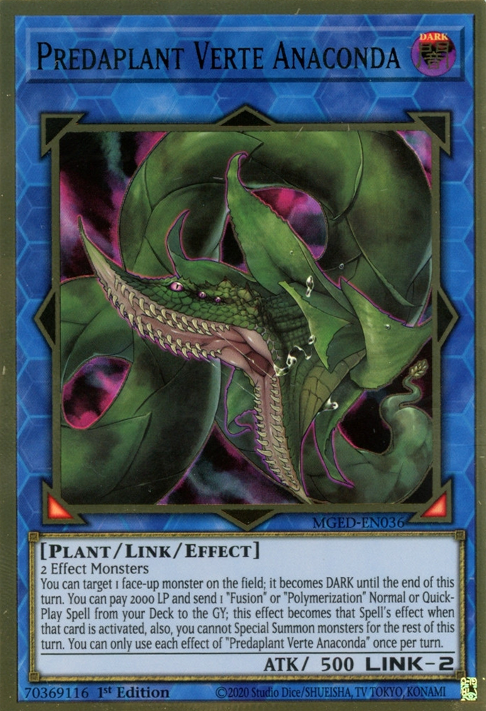 Predaplant Verte Anaconda, Maximum Gold: El Dorado · MGED-EN036