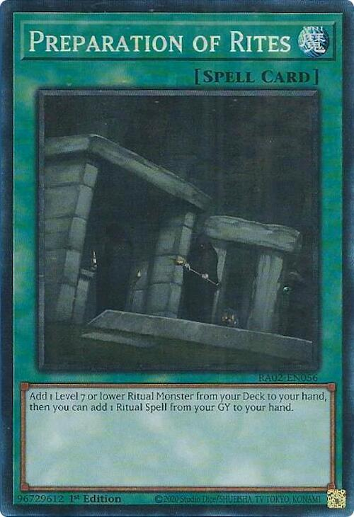 Preparation of Rites, 25th Anniversary Rarity Collection II · RA02-EN056
