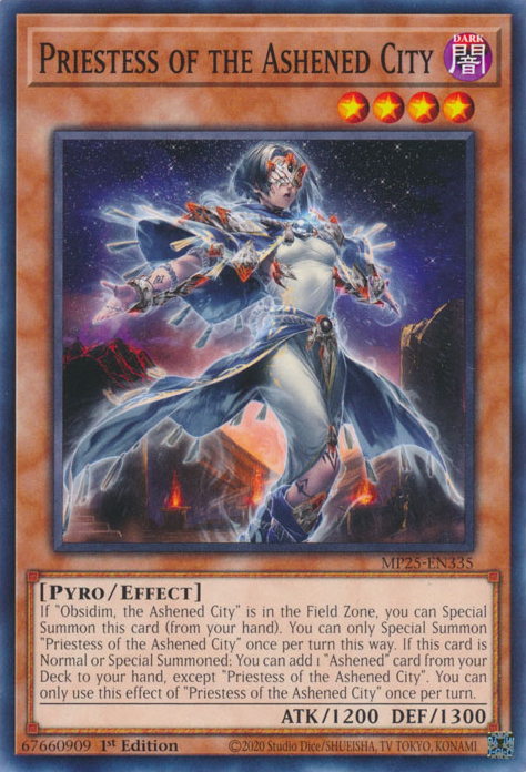 Priestess of the Ashened City, 2025 Mega-Pack Tin · MP25-EN335