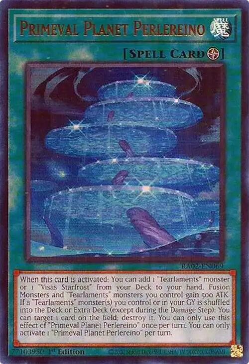Primeval Planet Perlereino, 25th Anniversary Rarity Collection II · RA02-EN069
