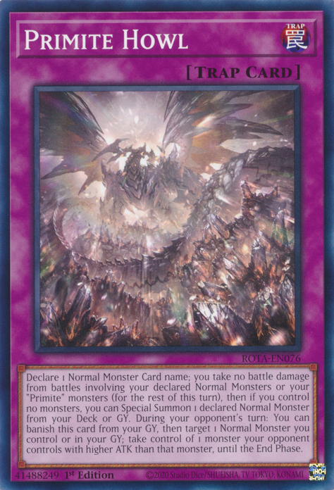 Primite Howl, Rage of the Abyss · ROTA-EN076
