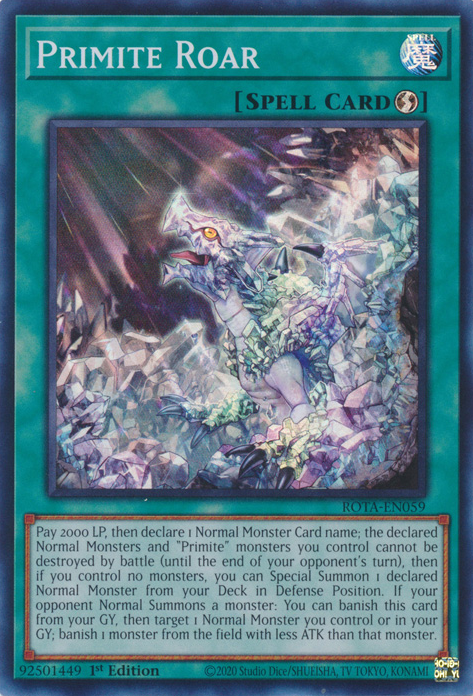 Primite Roar, Rage of the Abyss · ROTA-EN059