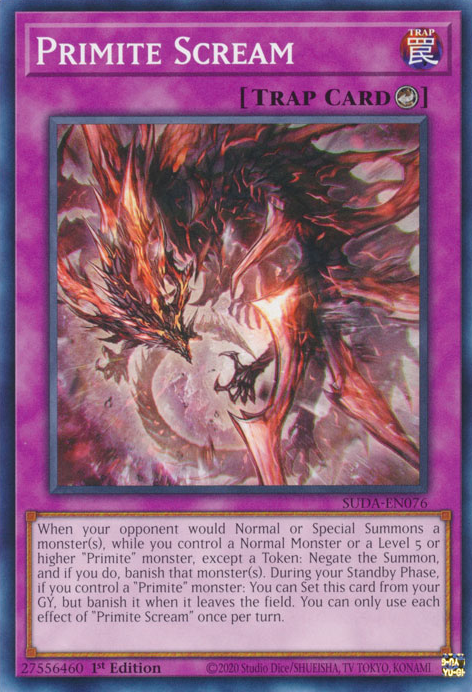 Primite Scream, Supreme Darkness · SUDA-EN076