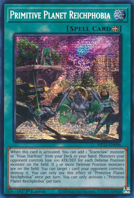 Primitive Planet Reichphobia, 25th Anniversary Tin: Dueling Heroes Mega Pack · MP23-EN096