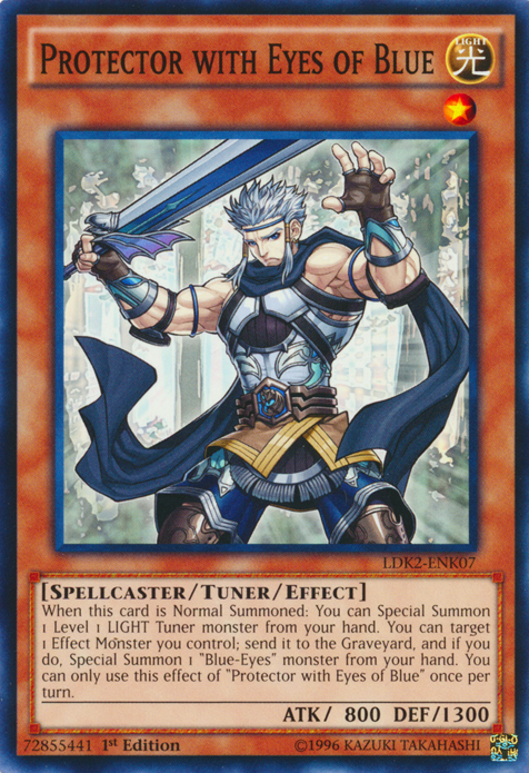 Protector with Eyes of Blue, Legendary Decks II · LDK2-ENK07