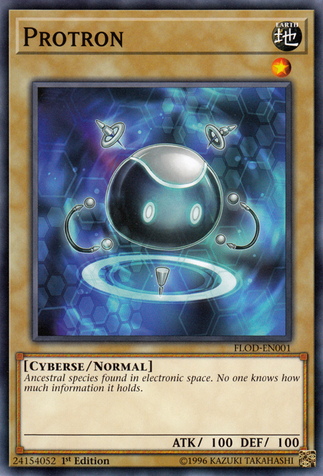 Protron, Flames of Destruction Sneak Peek Participation Card · FLOD-EN001