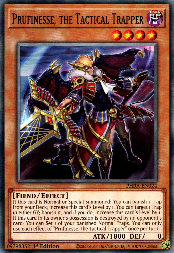 Prufinesse, the Tactical Trapper, Phantom Rage Premiere! promotional card · PHRA-EN024