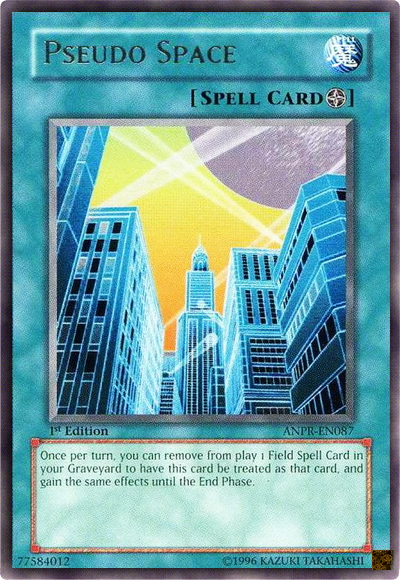 Pseudo Space, Ancient Prophecy Sneak Peek Participation Card · ANPR-EN087