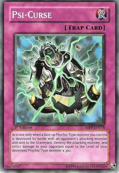 Psi-Curse, Absolute Powerforce Sneak Peek Participation Card · ABPF-EN078
