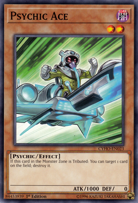 Psychic Ace, Cybernetic Horizon Sneak Peek Participation Card · CYHO-EN023