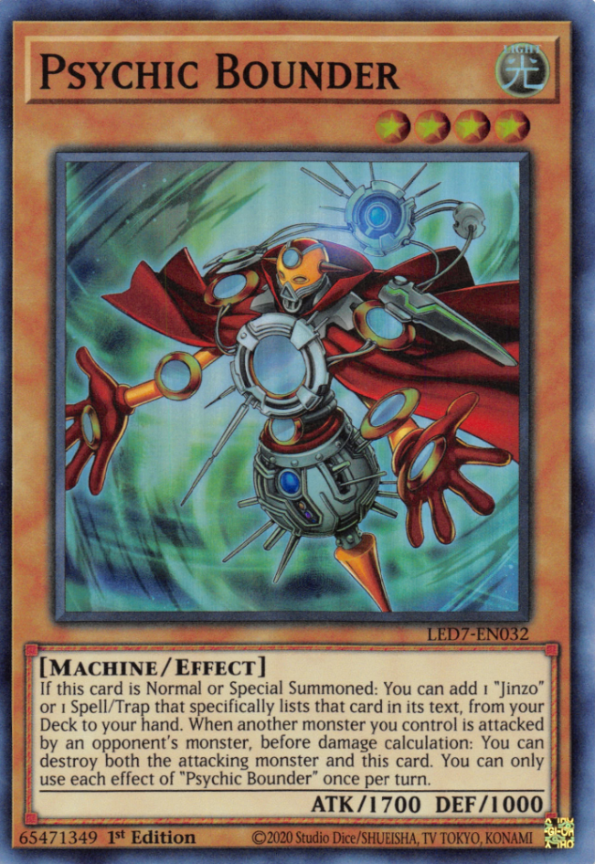 Psychic Bounder, Legendary Duelists: Rage of Ra · LED7-EN032