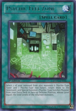 Psychic Feel Zone, Extreme Victory Sneak Peek Participation Card · EXVC-EN056